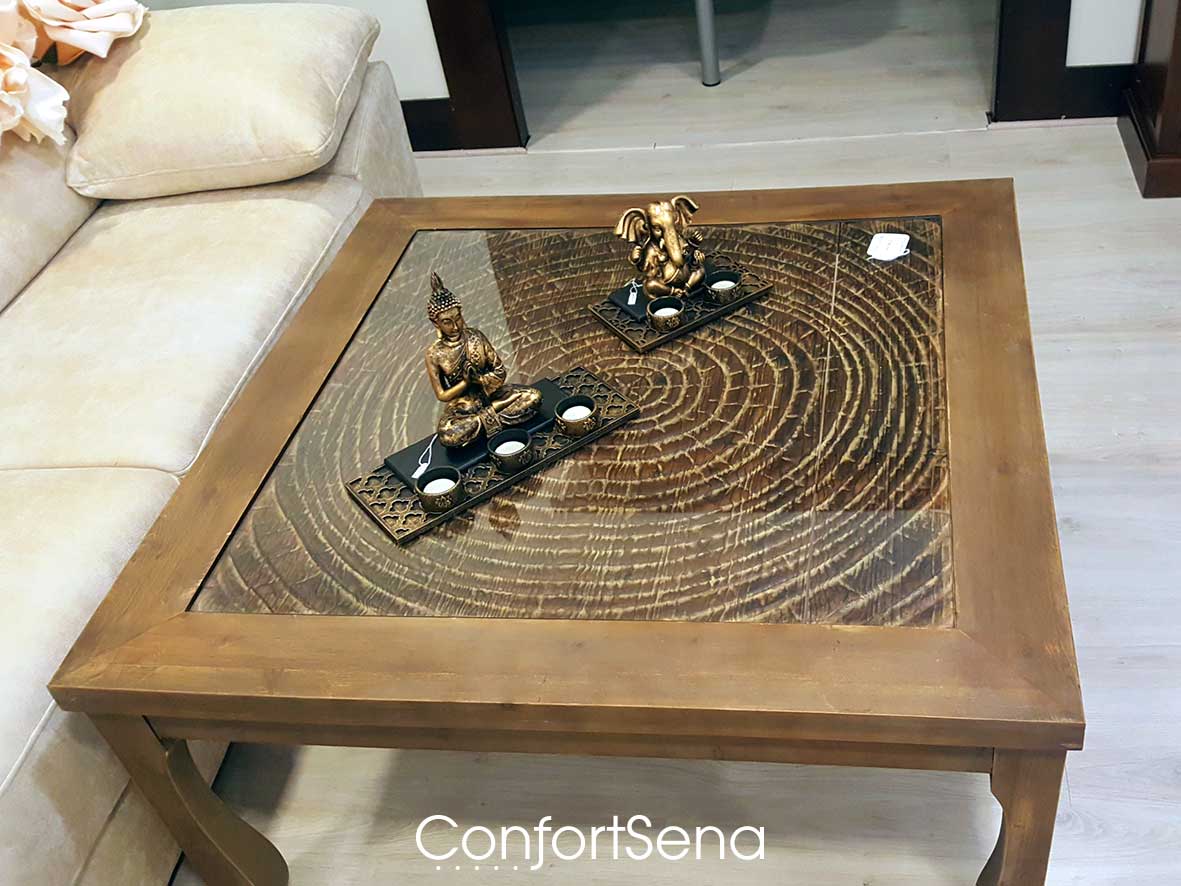 mesa de madera en Granada en tienda Confortsena