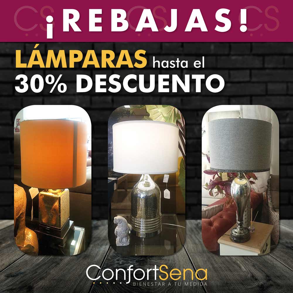 Lámparas de sobremesa en Granada con el mejor precio y diseño